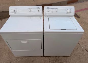 Washer and dryer