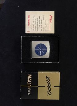 Vintage Zippo magnifier