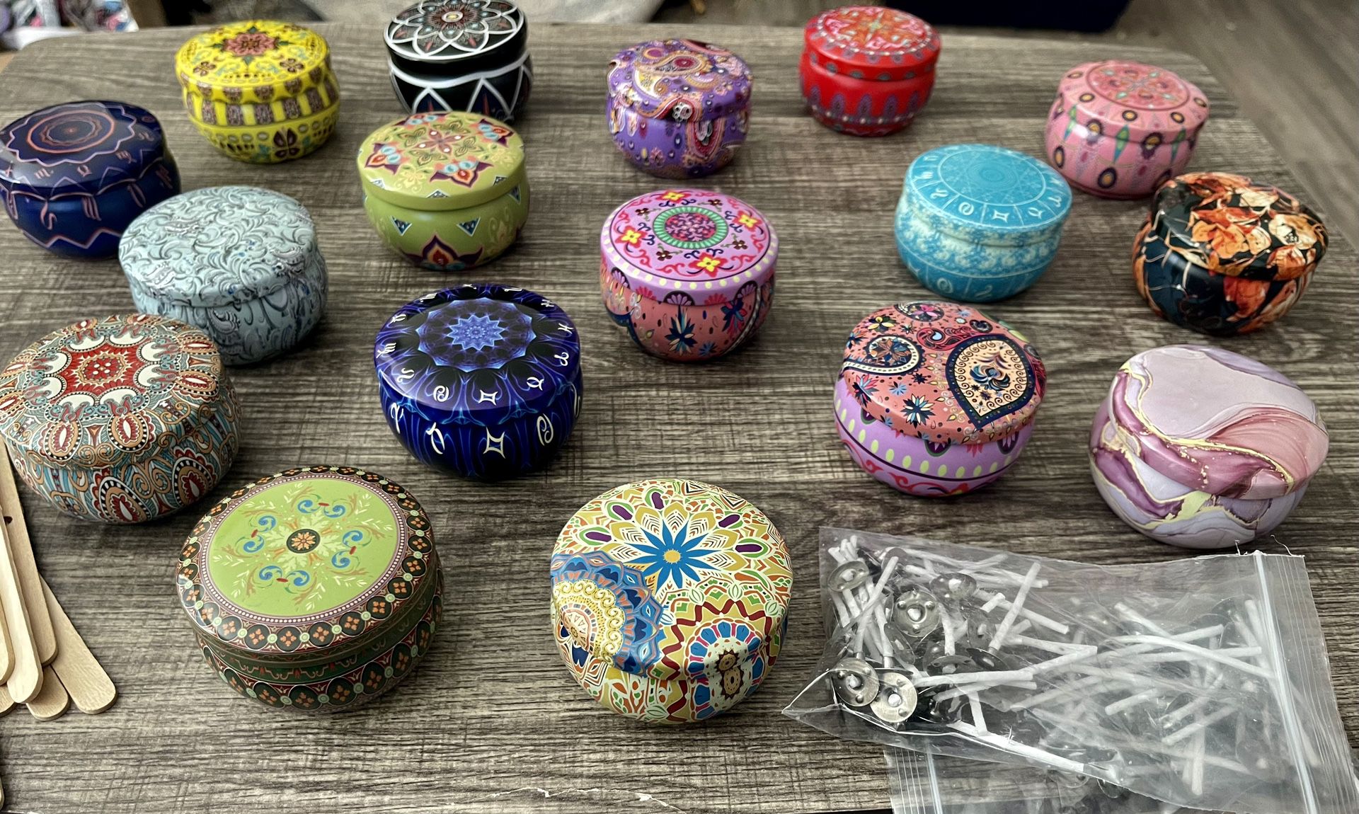 16 aluminum craft jars