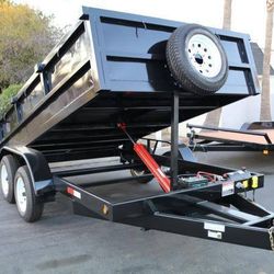 DUMP TRAILER 8X10X2