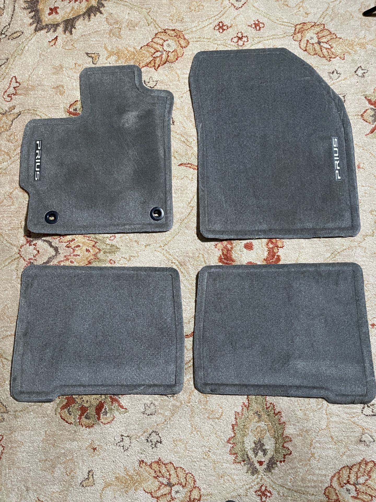 2015 Prius Floor Mats Plus Cargo Mat Gray And Color
