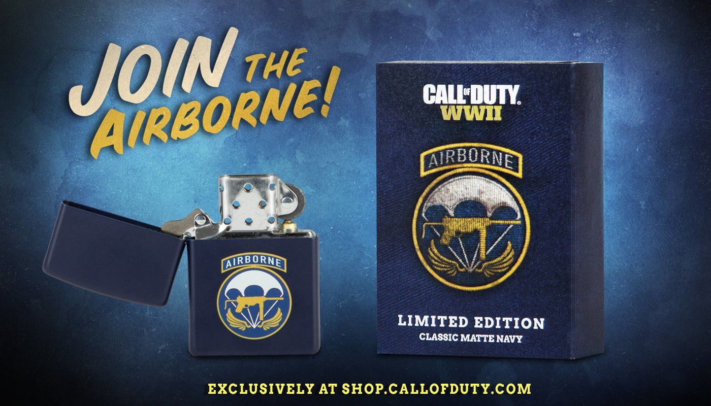 Call of Duty: WWII Airborne Division Zippo
