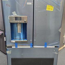 New Ge Cafe French Door Counter-Depth Refrigerator With K Cup Browing