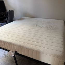 Mattress and bed frame