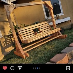  Custom  Wood Swings (made To Order )