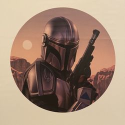 STAR WARS THE MANDALORIAN OFFICIAL LIMITED EDITION PRINT!!!