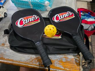 Raising Cane's Pickleball Paddle Set