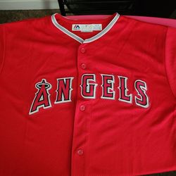 Angels Baseball ⚾️ Jersey $40 Xl Youth If Ur Nt Serious Dnt Hit Me Up Dnt Have Time 4 Bullshit 