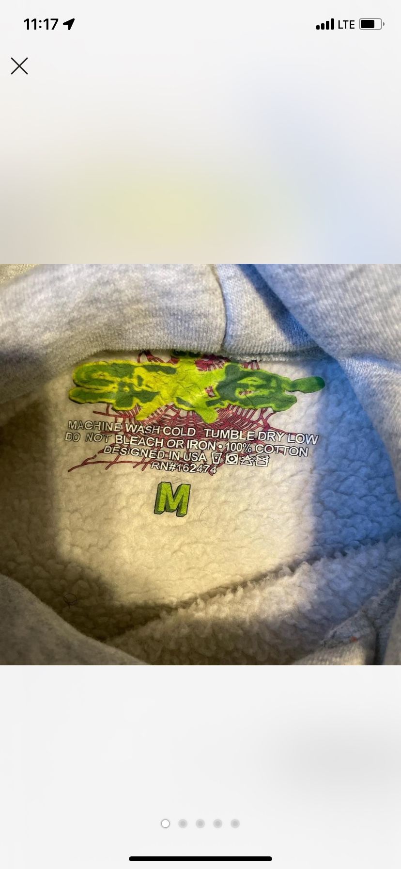 Sp5der Hoodie Beluga Greay High Quality