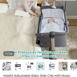 Bed Side Baby Crib 