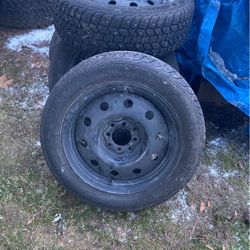 SNOW WHEELS 4 Or 5 Studs For Small Cars 