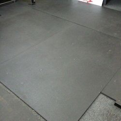 4x6" Rubber Gym Mats, 3/4" Thick