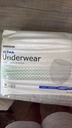 McKesson ultra underwear