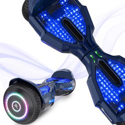 Hoverboard, 6.5'' App-Enabled Bluetooth Hoverboards, Self Balancing Scooter, Hover Board for Kids Teenagers Adults
