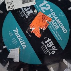 Brand New Makita 12 Inch Blade For The Concrete Saw