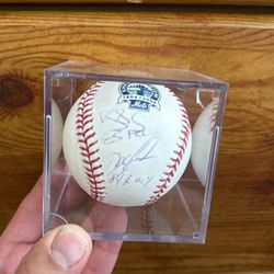 Mets   DARRYL Strawberry And Dwight  Doc GOODEN Signed Baseball 150$