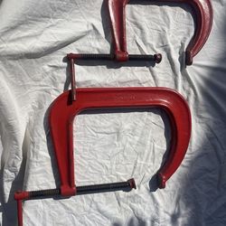 Vintage Armstrong Industrial C-clamps