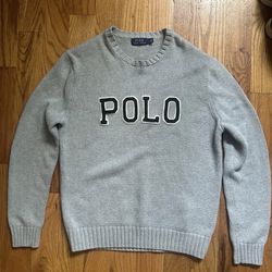 ralph lauren polo knitted sweater