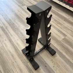 Dumbbell Rack Stand Only, Weight Rack for Dumbbells Compact A-Frame Home Gym Space Saver, 480 LBS Weight Capacity