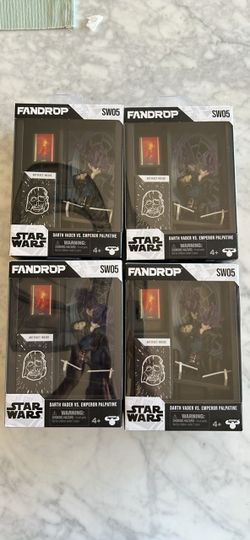 Star Wars Fandrop: Darth Vader vs. Emperor Palpatine (SW05) x4
