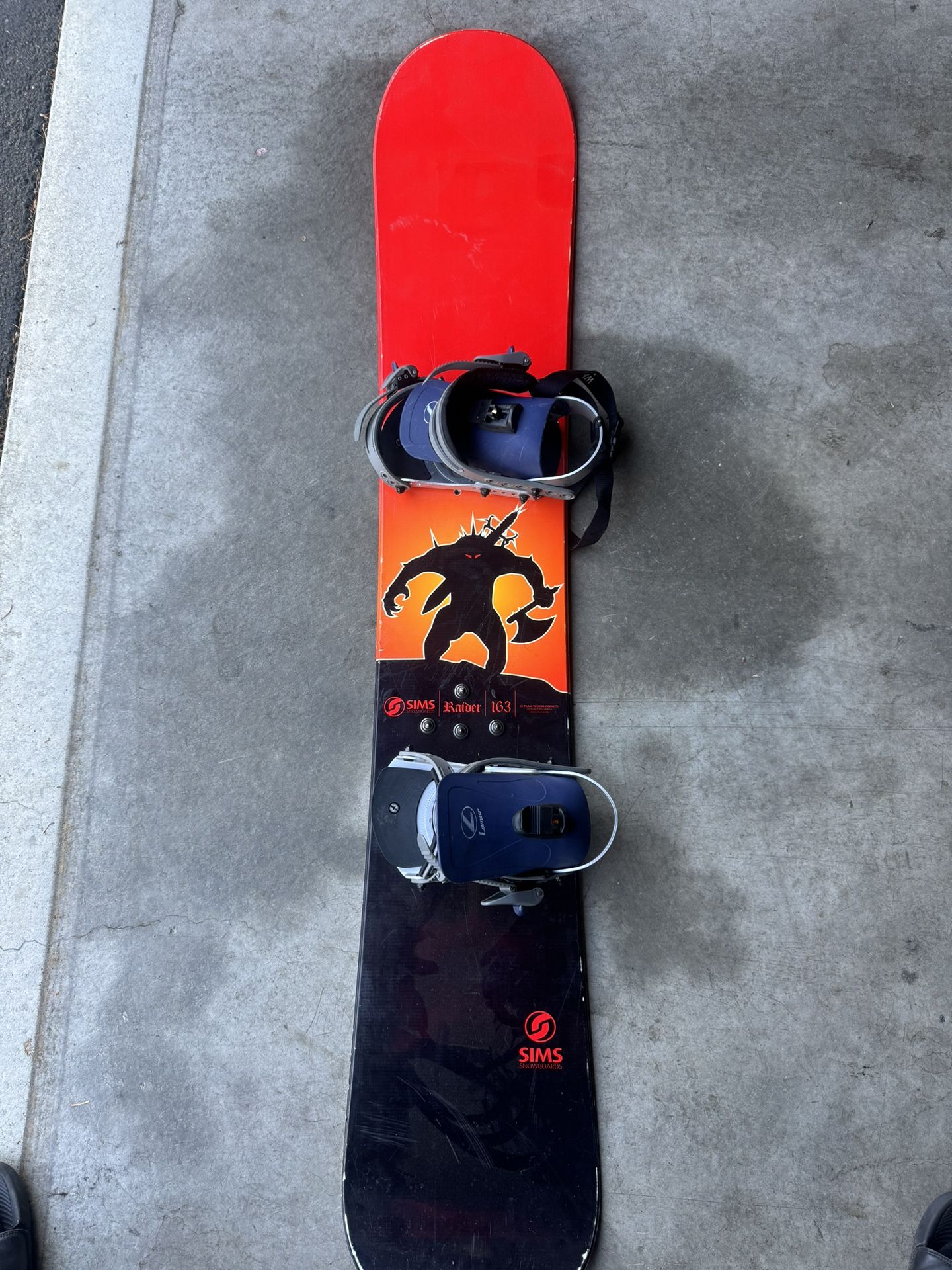 Sims Snowboard Raider 163
