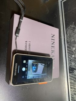 NINEKAYAA Mobile Phone Wireless Image Transfer Selfie Screen Mobile Phone Rear Camera vlog Surveillance Screen