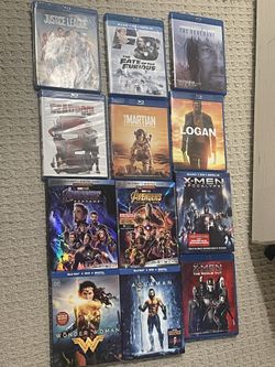 Collection Of Blu Ray And DVD’s 