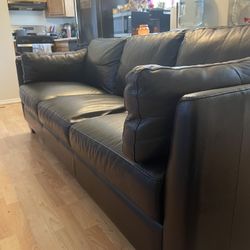 Leather Couch 