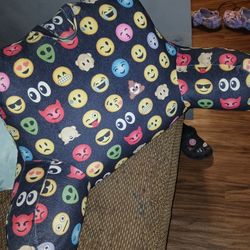 Emoji Back Pillow 