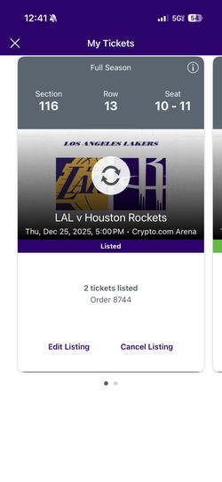 Lakers Tix Christmas Rockets