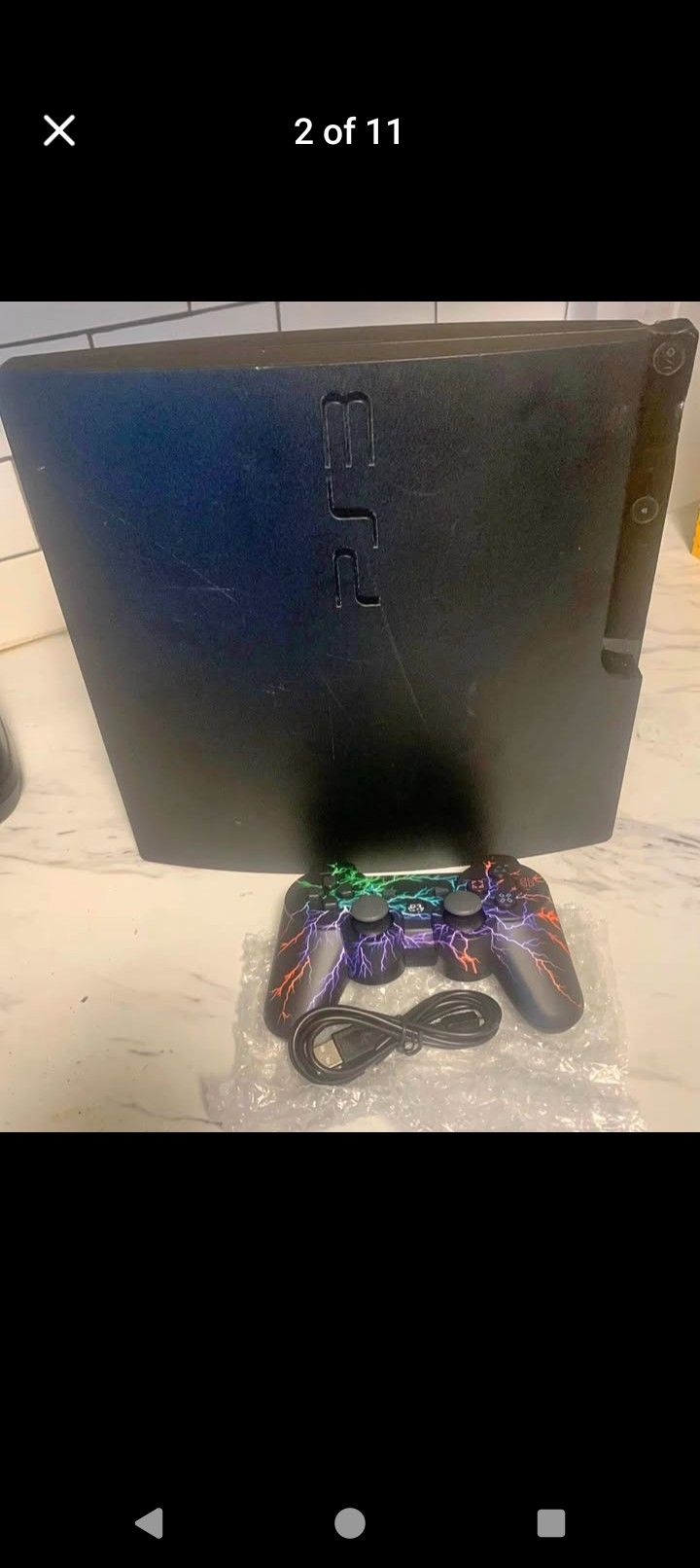 PS3 Slim Hybrid + Controller + Infinite Games+ 1 TB Hardrive