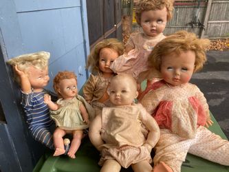 Halloween dolls from the 60s and 70s