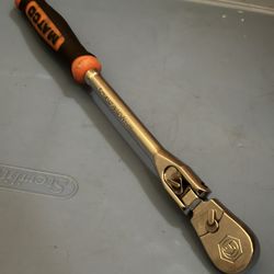 Matco Tools  BFR128LFM 3/8" DRIVE 12-1/2" LOCKING FLEX HEAD RATCHET Orange