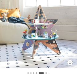 WOODEN ACTIVITY CENTER