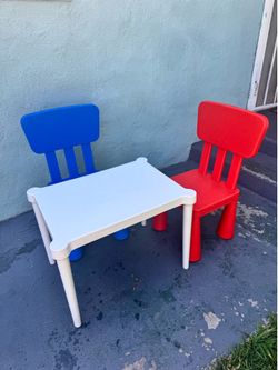 IKEA Chairs and table
