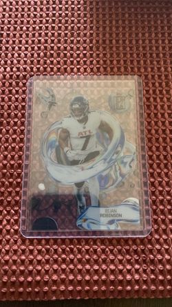 Bijan Robinson Atlanta Falcons Running Back Fluidity Card
