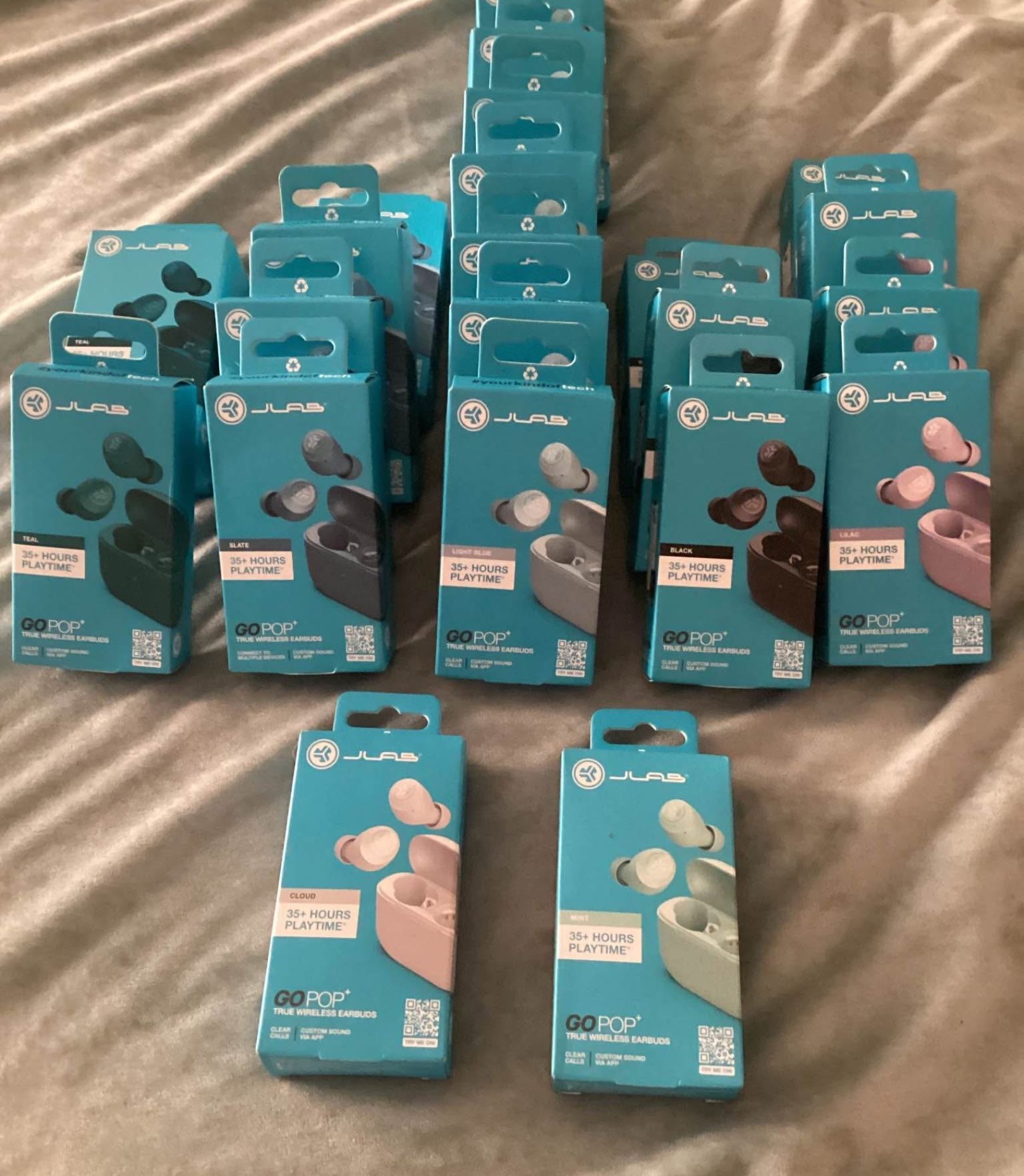 J Lab Pop+Wireless Earbuds Multi Colors