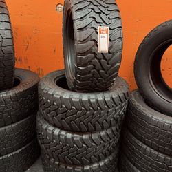 33x12.50R20 Toyo Open Country M/T Full Tire Set