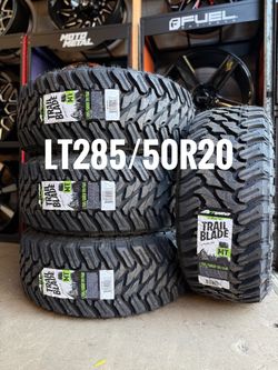 LT285/50R20 - ATTURO MT - NEW - MUD TERRAIN TIRES - OFFROAD - COMPLETE SET