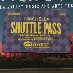Coachella Shuttle Pass