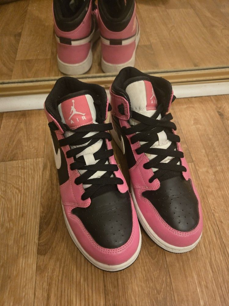 Pink Nike Air Jordans