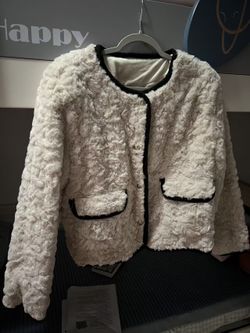 Women Sherpa Jacket Size L