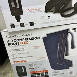 Sharper Image Air Compression Boots Flex
