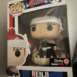 Funko Pop Exclusive Vaulted Anime Bleach Renji 