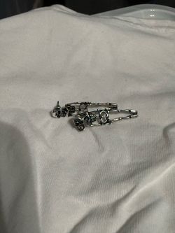 Skeleton Earring