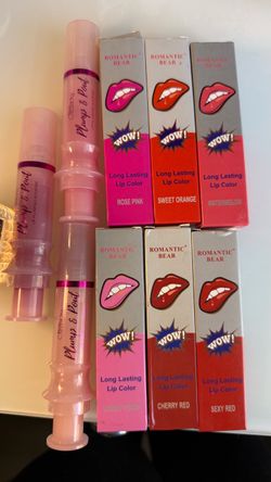 Lip stain  & Plumping Booster Bundle