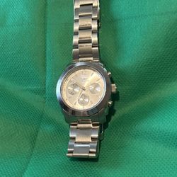 Incredible Invicta Ladies Watch Multi Function Silver Tone Stainless Steel Dial.
