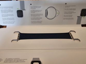 Apple Abyss Blue Braided Solo Loop 45mm