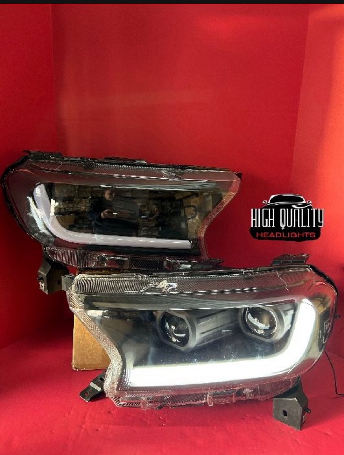 Ford Ranger 2019. 2022 headlights.