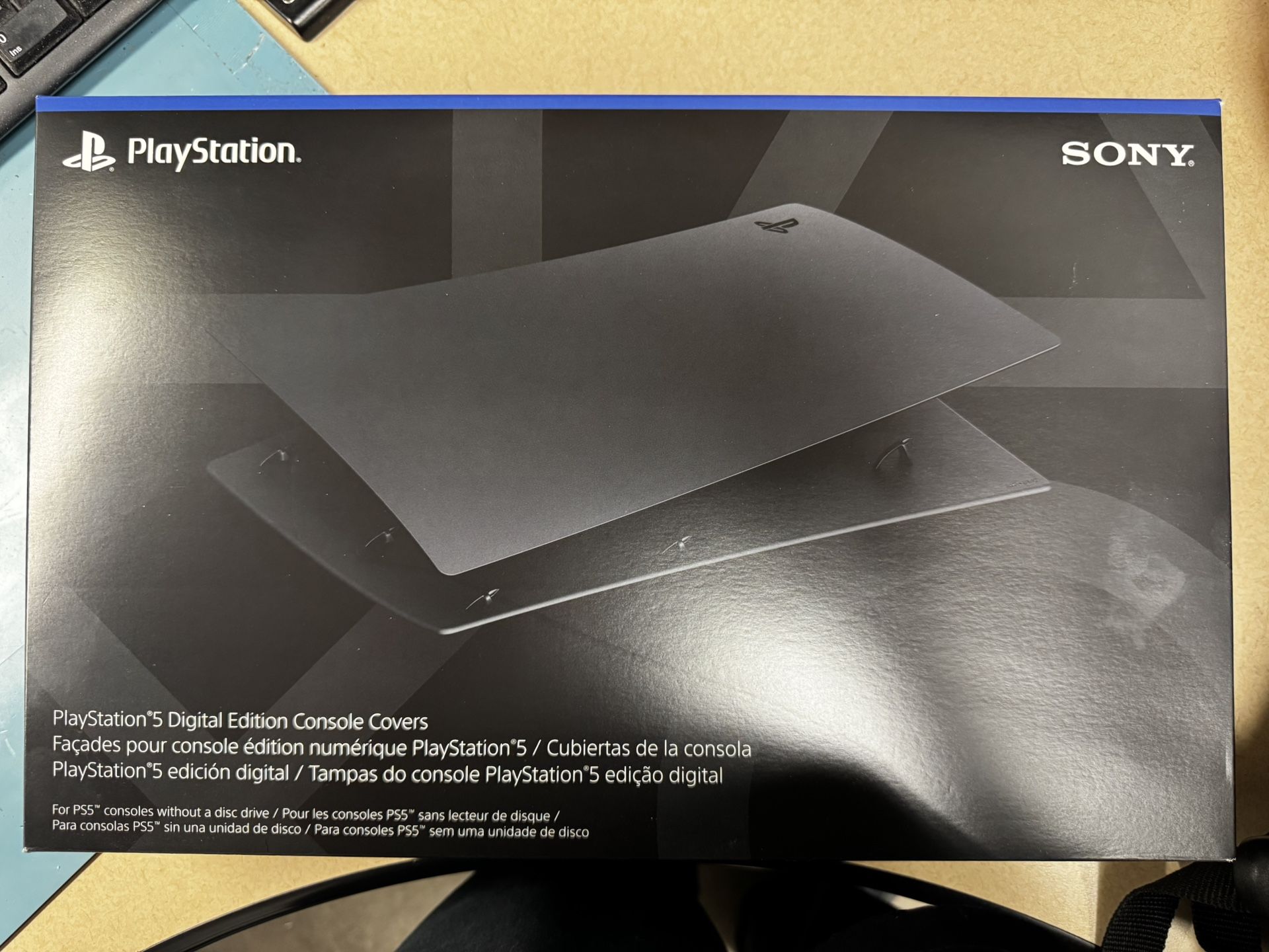 PS5 Digital Black Covers